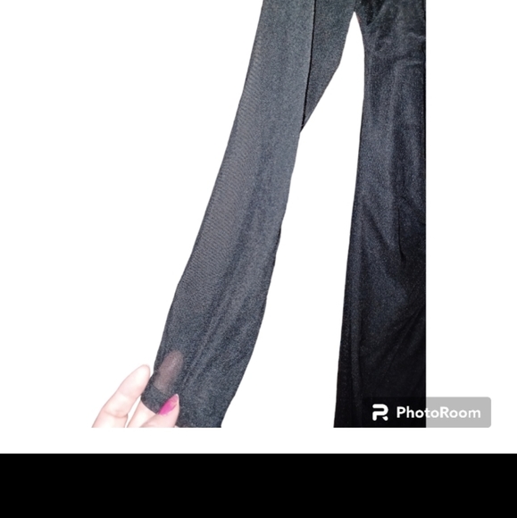 Bkack long dress - Picture 4 of 5